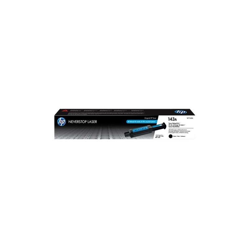 Kit di ricarica toner nero originale HP W1143A - 143A Kit di ricarica toner nero originale HP W1143A - 143A