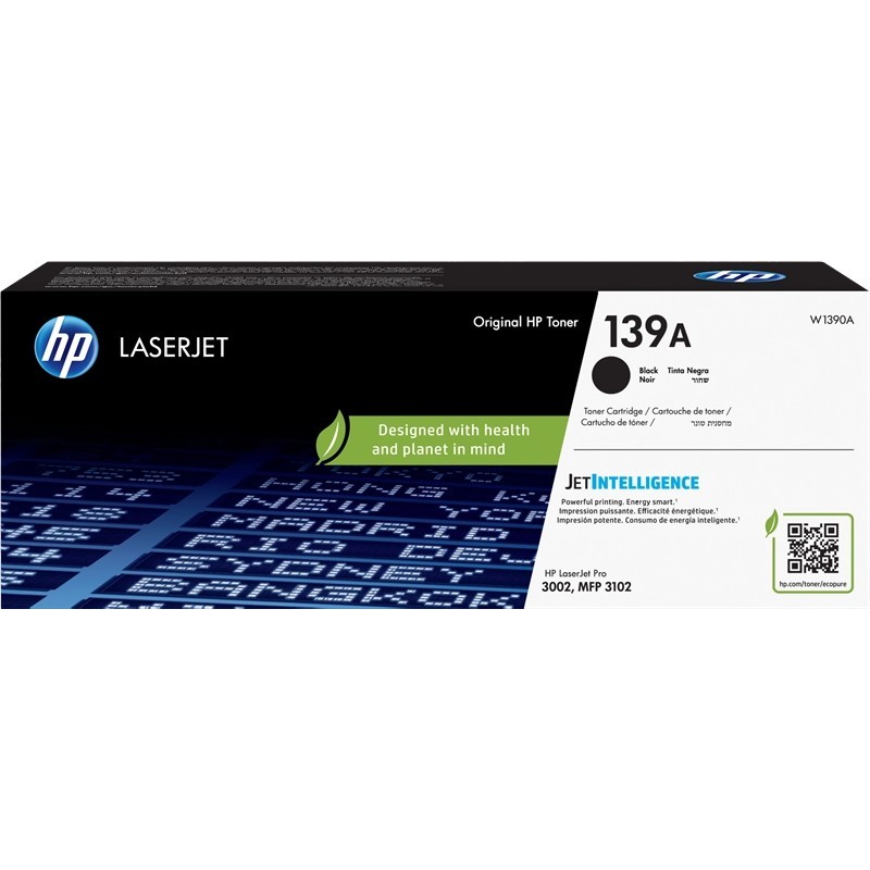 Cartuccia toner nero originale HP W1390A - 139A Cartuccia toner nero originale HP W1390A - 139A