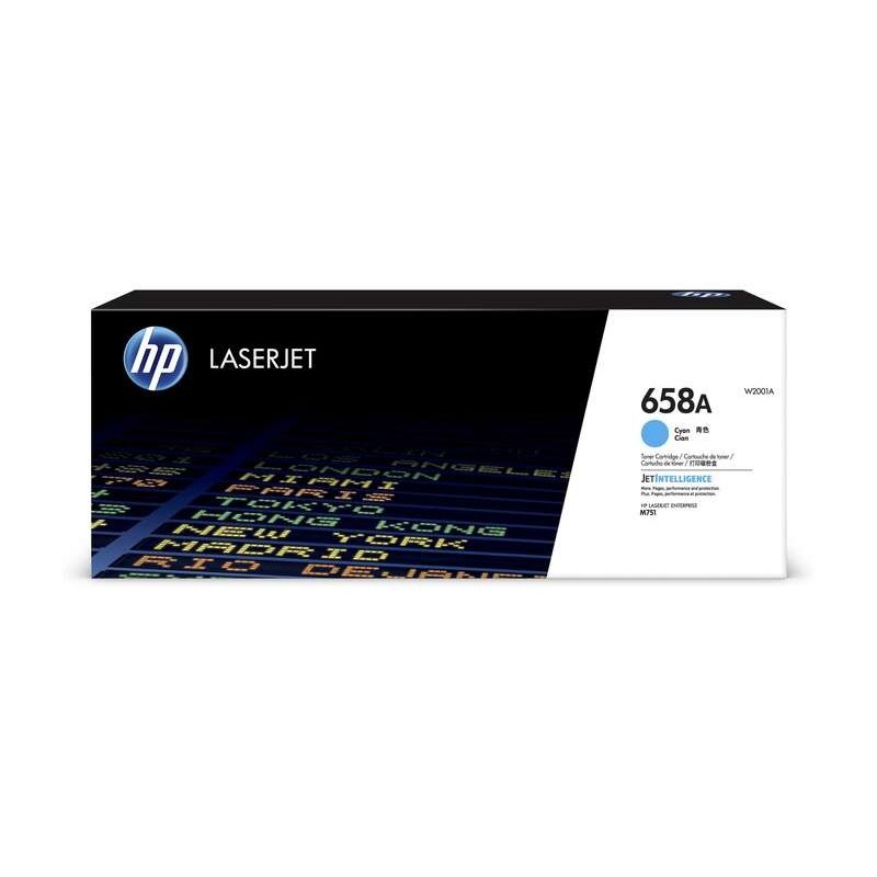 Cartuccia toner originale ciano HP W2001A - 658A