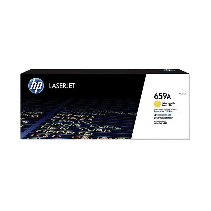 Cartuccia toner giallo originale HP W2012A - 659A Cartuccia toner giallo originale HP W2012A - 659A