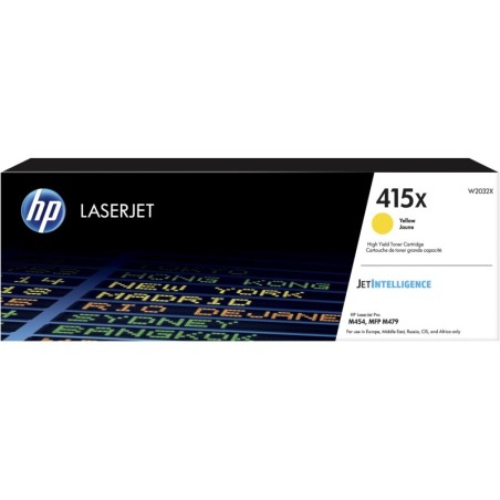 Cartuccia toner giallo originale HP W2032X - 415X