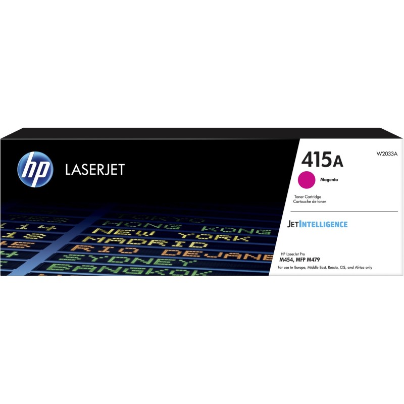 HP W2033A Magenta Cartucho de Toner Original - 415A HP W2033A Magenta Cartucho de Toner Original - 415A