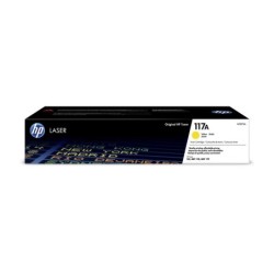 Cartuccia toner giallo originale HP W2072A - 117A