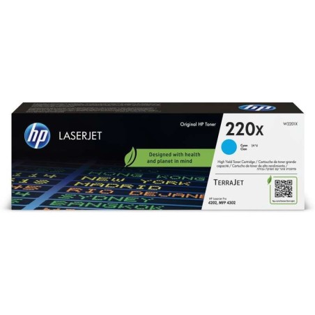 Cartuccia toner originale ciano HP W2201X - 220X