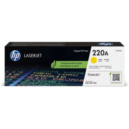 Cartuccia toner giallo originale HP W2202A - 220A