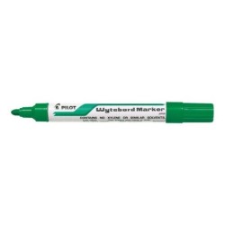 Pennarello per lavagna bianca Pilot - Punta rotonda da 4 mm - Linea da 1,8 mm - Cancellabile a secco - Colore verde