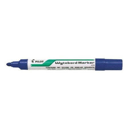 Pennarello per lavagna bianca Pilot - Punta rotonda da 4 mm - Linea da 1,8 mm - Cancellabile a secco - Colore blu