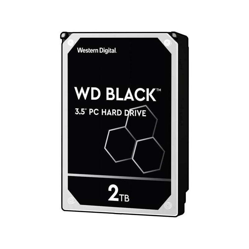 Disco rigido interno WD Black da 3,5" 2 TB SATA3 Disco rigido interno WD Black da 3,5" 2 TB SATA3