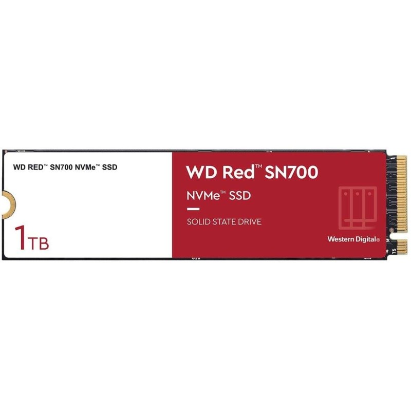 Disco rigido solido SSD WD Red SN700 da 1 TB M2 NVMe PCIe 3.0 Disco rigido solido SSD WD Red SN700 da 1 TB M2 NVMe PCIe 3.0