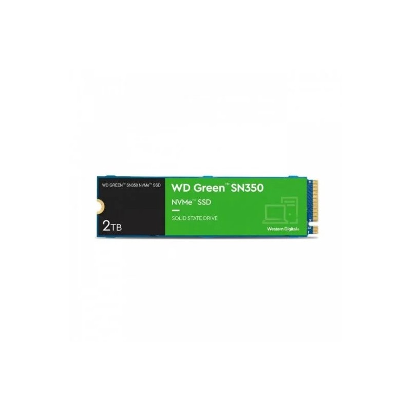 Disco rigido solido SSD WD Green SN350 da 2 TB M2 NVMe PCIe Disco rigido solido SSD WD Green SN350 da 2 TB M2 NVMe PCIe