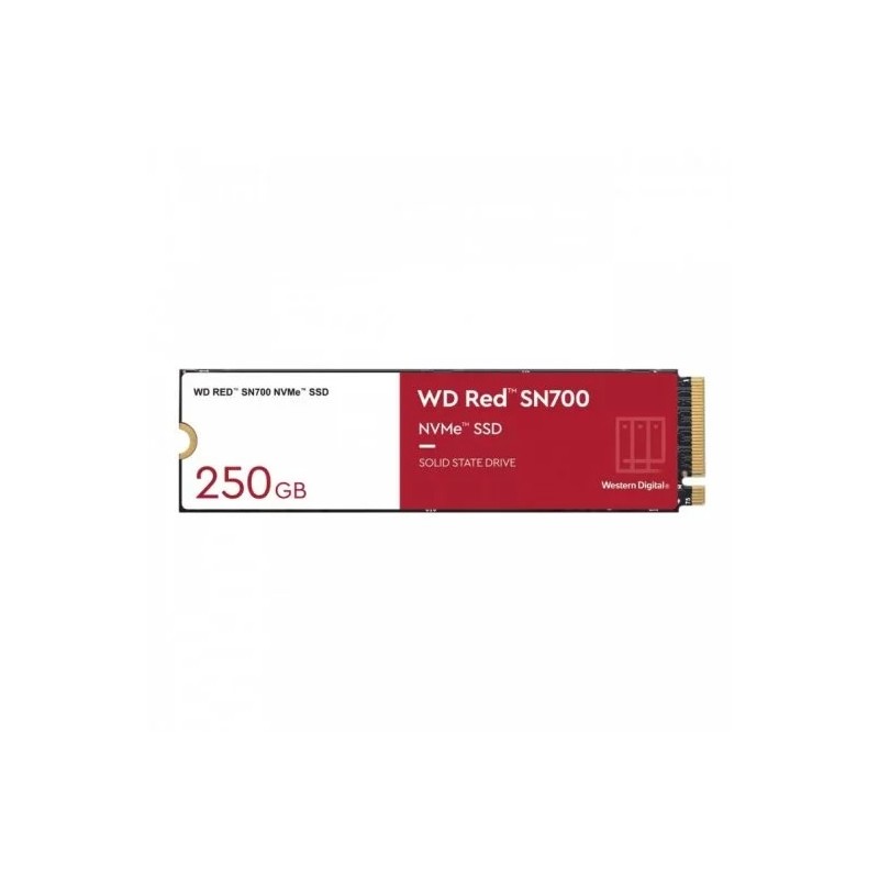 WD Red SN700 Disco Duro Solido SSD 250GB M2 NVMe PCIe 3.0 WD Red SN700 Disco Duro Solido SSD 250GB M2 NVMe PCIe 3.0