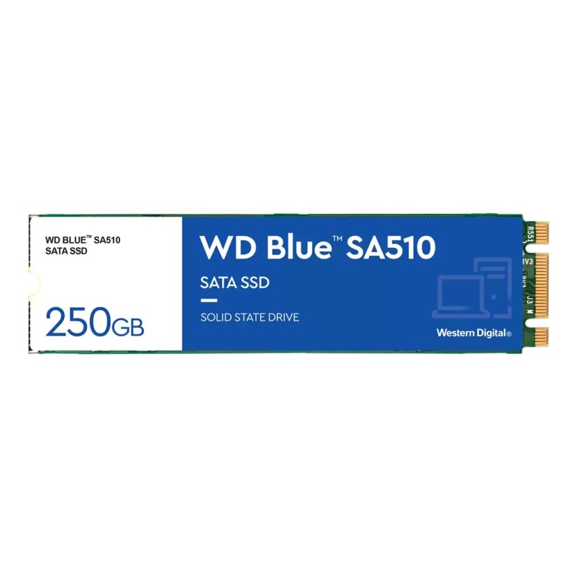 WD Blue SA510 Disco rigido solido SSD 250 GB M2 SATA 3 WD Blue SA510 Disco rigido solido SSD 250 GB M2 SATA 3