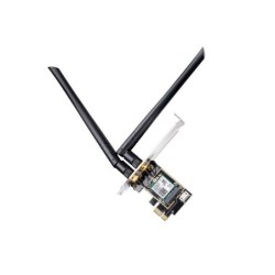 Cudy WE3000 Adaptador de Red PCI-e AX5400 WiFi 6E Tri-Banda - Bluetooth 5.2 - 2 Antenas Externas