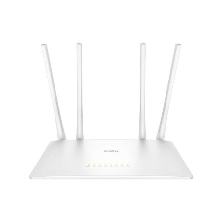 Cudy WR1200 Router WiFi Intelligente AC1200 Dual Band - 1 Porta Wan 100/10 Mbps e 4 Porte Lan 100/10 Mbps - 4 Antenne Esterne