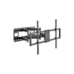 Aisens Soporte PRO Giratorio - Inclinable y Nivelable para Monitor/TV 120kg de 60-120 - Color Negro