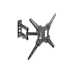 Supporto Girevole Aisens ECO - Inclinabile per Monitor/TV 30kg (3 Perni) da 23-55 - Colore Nero