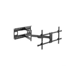 Aisens Soporte PRO Giratorio - Inclinable y Nivelable para Monitor/TV 50kg de 43-80 - Color Negro
