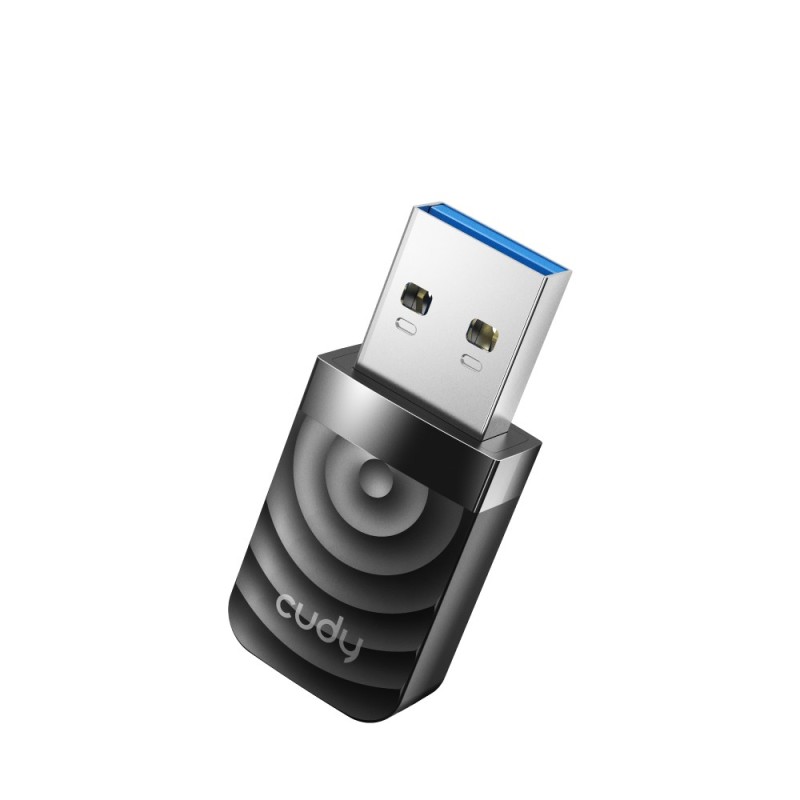 Adattatore Wi-Fi Dual Band USB 3.0 AC1300 Cudy WU1300S - Fino a 867 Mbps a 5 GHz Adattatore Wi-Fi Dual Band USB 3.0 AC1300 Cudy WU1300S - Fino a 867 Mbps a 5 GHz