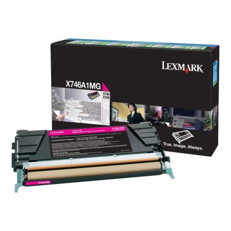Cartuccia toner originale magenta Lexmark X746/X748 - X746A1MG