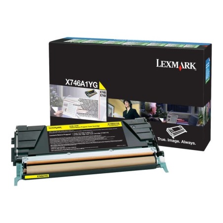 Cartuccia toner giallo originale Lexmark X746/X748 - X746A1YG