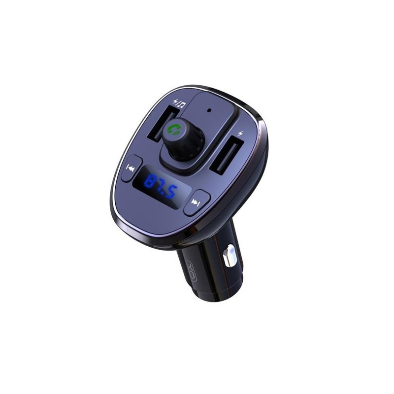 XO Transmisor Bluetooth 5.0 FM - Funcion Manos Libres - USB para Reproduccion y Carga - microSD - Pantalla Led XO Transmisor Bluetooth 5.0 FM - Funcion Manos Libres - USB para Reproduccion y Carga - microSD - Pantalla Led