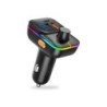 Trasmettitore FM XO Bluetooth 5.0 - 2x USB-A, 1x USB-C 25W PD - Schermo LED - Funzione vivavoce