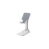 XO C46 Soporte de Mesa para Smartphones/Tablets hasta 12.9" - Ajuste de Altura - Plegable