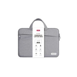 XO Maletin para Portatil - hasta 13" - Resistente a Salpicaduras, Desgaste y Arañazos - Diseño Moderno - Color Gris
