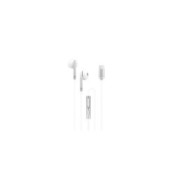 XO EP29 Auriculares Tipo C - Fuertes Graves - Cable 1.2m - Color Blanco