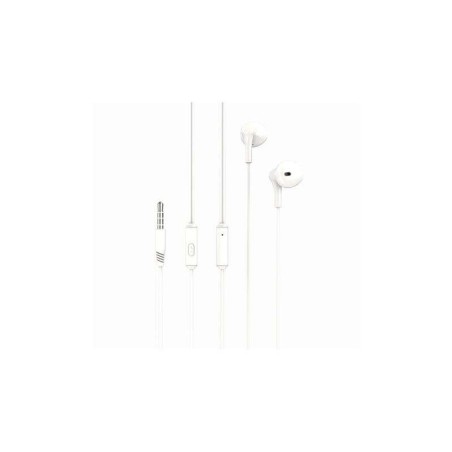 XO EP39 Music Auricular con Microfono - Cable 1.2m - Boton de Control - Color Blanco