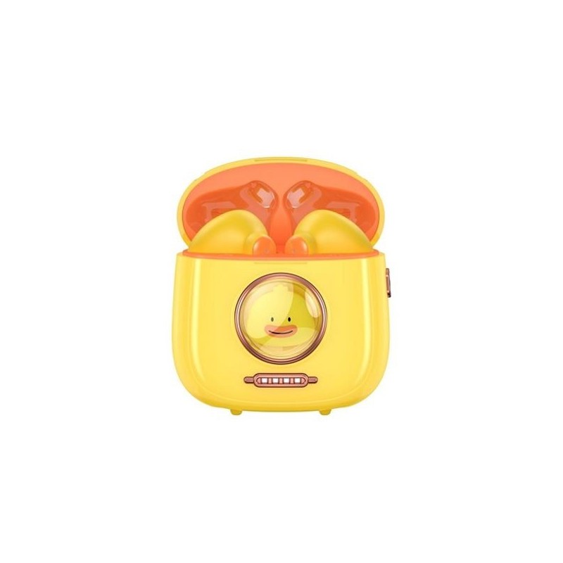 Cuffie per bambini XO Bluetooth 5.1 - TWS - Fino a 5 Ore di Musica - Colore Giallo/Arancione Cuffie per bambini XO Bluetooth 5.1 - TWS - Fino a 5 Ore di Musica - Colore Giallo/Arancione
