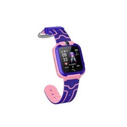 XO Smartwatch per Bambini - Schermo 1.44" - Fotocamera Frontale - Cinturino in Silicone - Ricarica Magnetica - Colore Rosa/