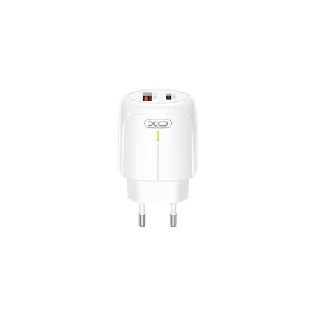 Caricabatterie XO Power L114 18 W tipo C + USB - bianco