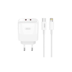 Caricabatterie XO 2xtipo C 35W ricarica rapida XOl140 + cavo di illuminazione