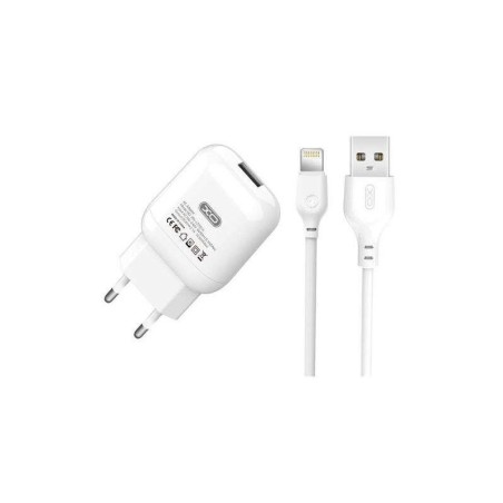 Pacchetto caricabatterie USB XO L37 + cavo da USB a Lightning