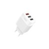 XO L72 Cargador de Corriente 1x USB-A 18W Carga Rapida 3.0, 2x USB-A