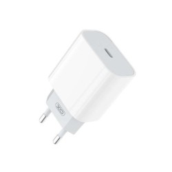 Caricabatterie per smartphone XO - Ricarica rapida - 20 W - Tipo C - Protezione da sovratensione - Colore bianco