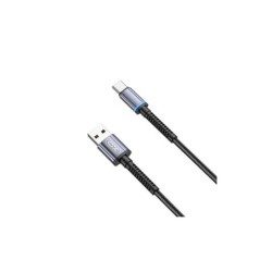 XO Cable NB215 Light Carga Rapida 2A Tipo C a USB - 1m - Color Negro