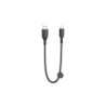 Cavo di ricarica rapida USB XO NB247 - Micro USB - 6A - 25 cm con clip - Colore nero