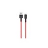 Cavo di ricarica rapida USB XO NBQ166 - Tipo C - 5 A - 1 m - Rosso
