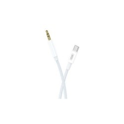 Cavo intrecciato XO da USB-C maschio a mini jack maschio da 3,5 mm - Lunghezza 1 m