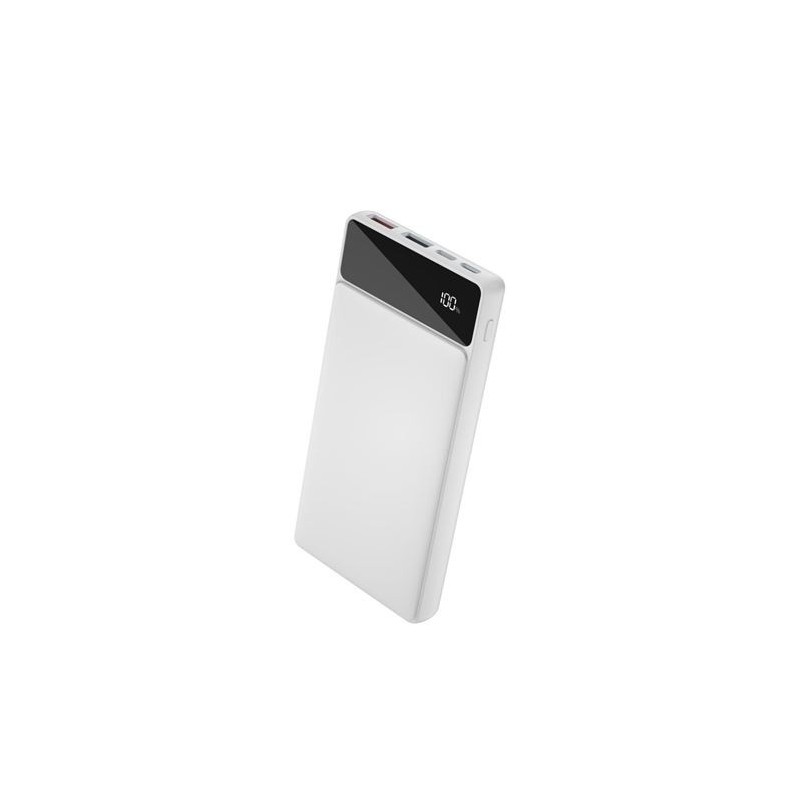 XO PR132 Powerbank 10000mAh - Schermo LCD - 2x USB-A, 1x USB-C - Ingressi microUSB, USB-C - Ricarica rapida XO PR132 Powerbank 10000mAh - Schermo LCD - 2x USB-A, 1x USB-C - Ingressi microUSB, USB-C - Ricarica rapida