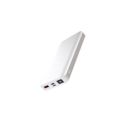 XO PR143 Powerbank 10000mAh - USB, Tipo C - Ricarica Rapida - Schermo LCD - Colore Bianco