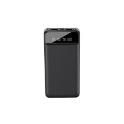 XO Powerbank PR162 - 10000MAH - Incluye Cables - Display Digital - Luz Led - Carga Rapida - Micro USB - Tipo C