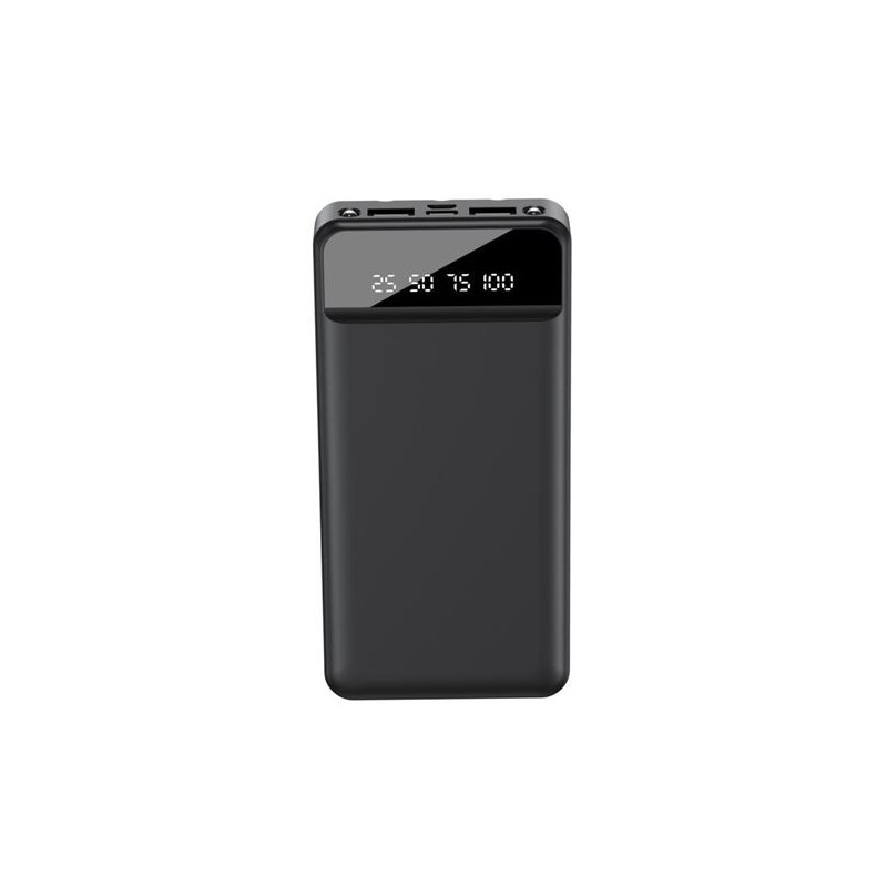 XO Powerbank PR162 - 10000MAH - Incluye Cables - Display Digital - Luz Led - Carga Rapida - Micro USB - Tipo C XO Powerbank PR162 - 10000MAH - Incluye Cables - Display Digital - Luz Led - Carga Rapida - Micro USB - Tipo C