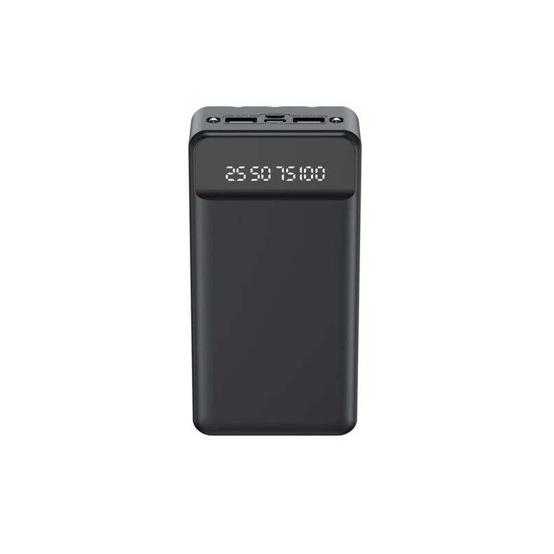 XO Powerbank PR163 - 20000MAH - Ricarica Rapida - Cavi Inclusi - Display Digitale - Luce Led - Colore Nero XO Powerbank PR163 - 20000MAH - Ricarica Rapida - Cavi Inclusi - Display Digitale - Luce Led - Colore Nero