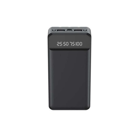 XO Powerbank PR163 - 20000MAH - Ricarica Rapida - Cavi Inclusi - Display Digitale - Luce Led - Colore Nero