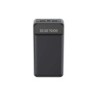 XO Powerbank PR163 - 20000MAH - Ricarica Rapida - Cavi Inclusi - Display Digitale - Luce Led - Colore Nero