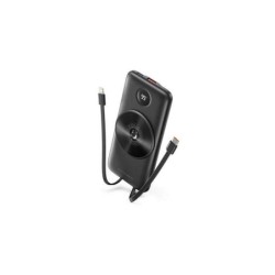 XO Powerbank PR186 10000mAh con Carga Inalambrica - Carga Rapida - Pantalla LCD - Cable USB-C y Cable Lightning