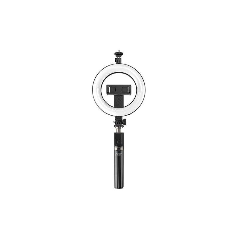 Treppiede XO + bastone selfie Bluetooth + luce SS12 - Nero Treppiede XO + bastone selfie Bluetooth + luce SS12 - Nero